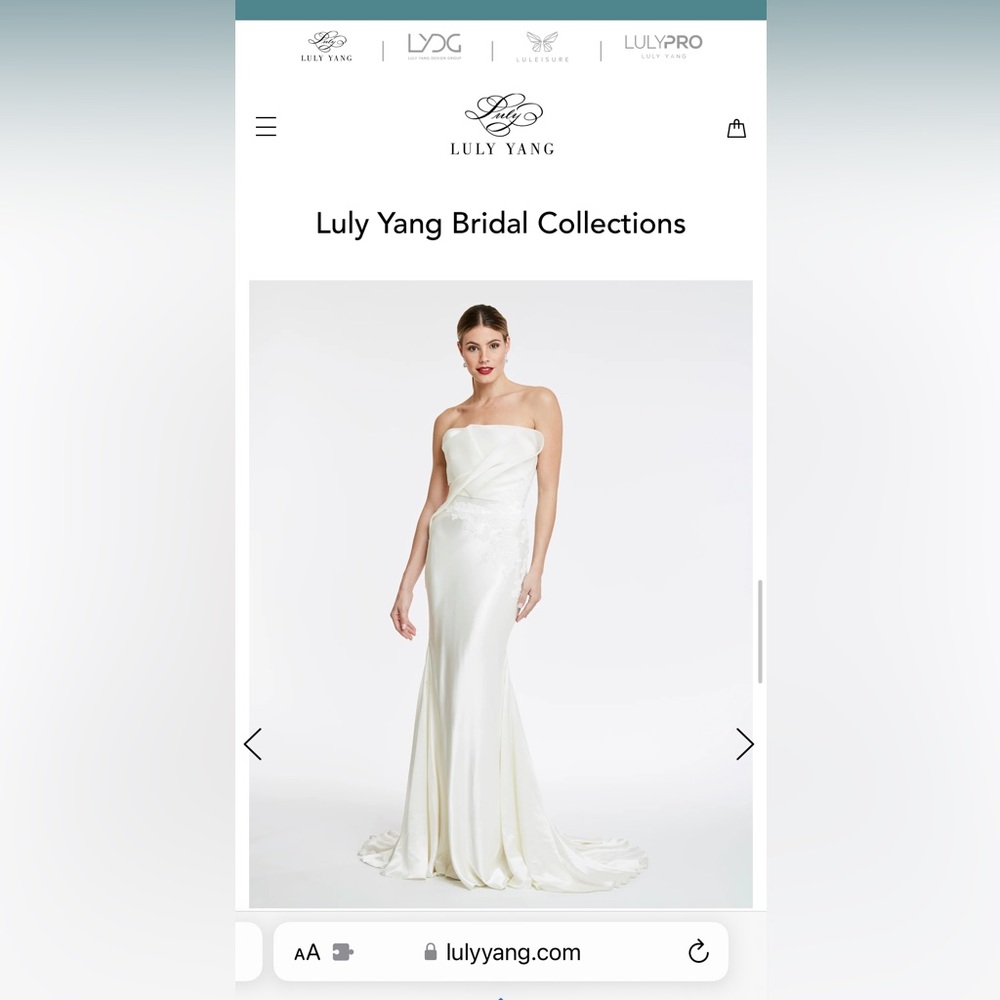 Absolutely stunning Luly Yang wedding dress! Runway edition